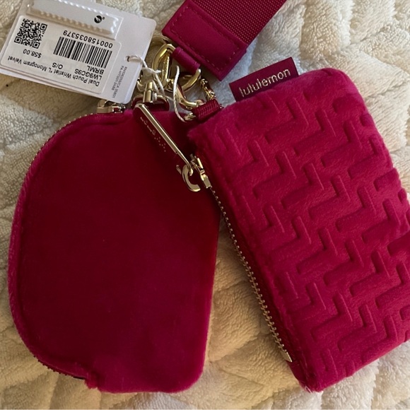 Lululemon Dual pouch Wristlet Set with Gold Accents - Picture 4 of 4
